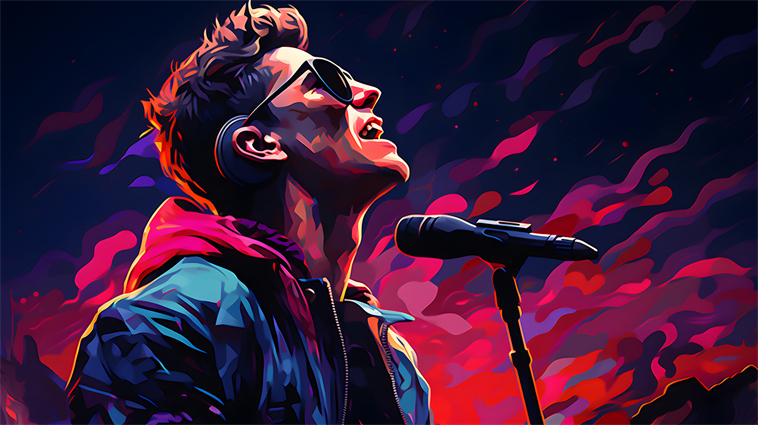 AI generated rock music covers